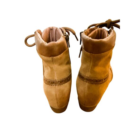 Sundance Shoes Women's Mam' Zelle Wedge Western Shoes size 37 - Picture 4 of 8